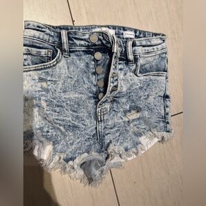 Kancan soft denim shorts